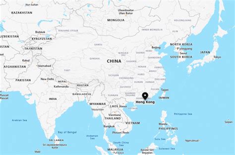where is hong kong situated